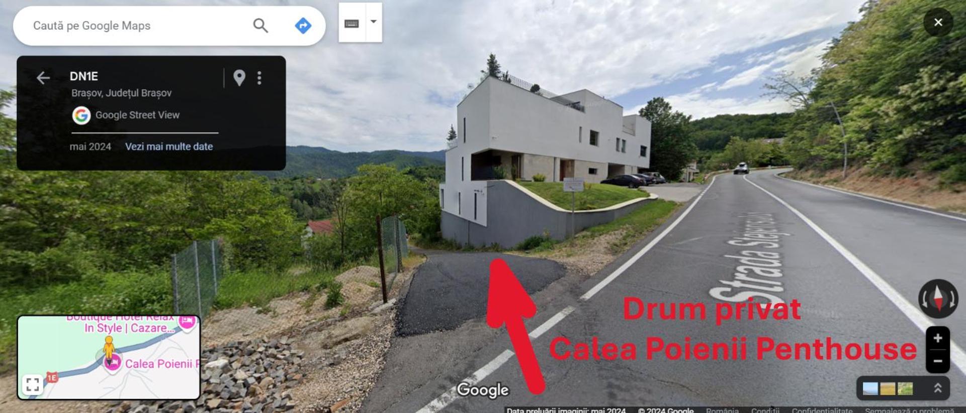Calea Poienii Penthouse Διαμέρισμα Μπρασόβ Εξωτερικό φωτογραφία